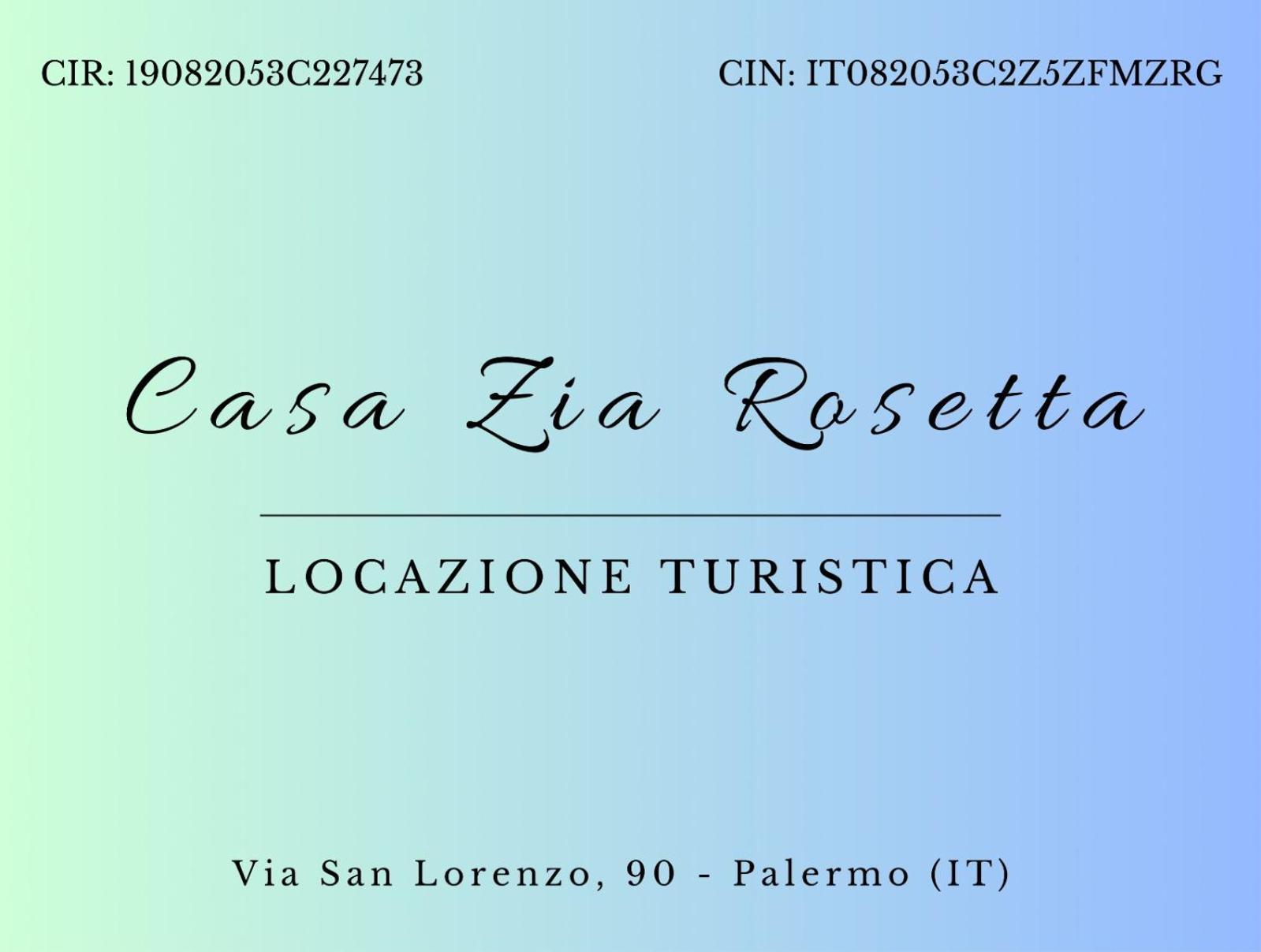 Apartmán Casa Zia Rosetta Palermo Exteriér fotografie